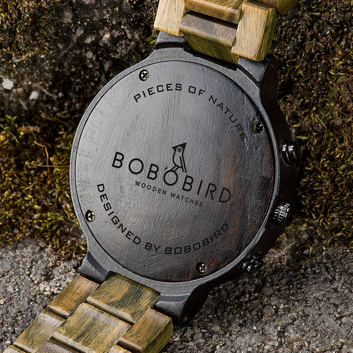 BOBO BIRD Sandelholz Watch Multifunktional