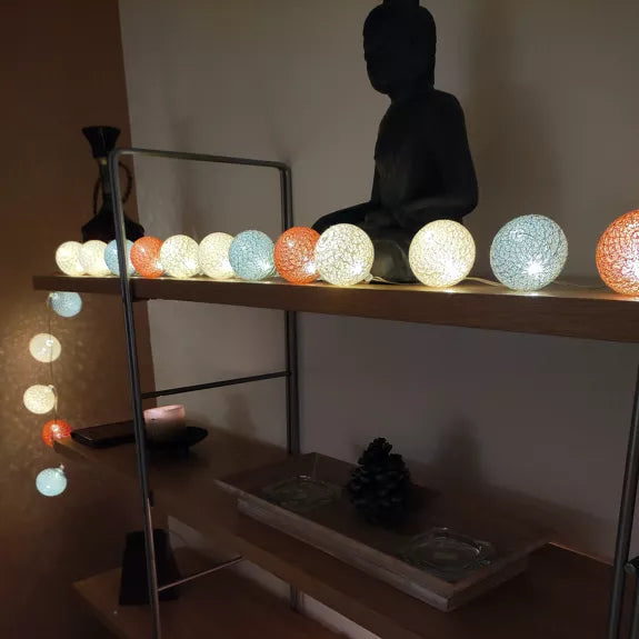 Venus ferngesteuerte LED Ball Light Girlande