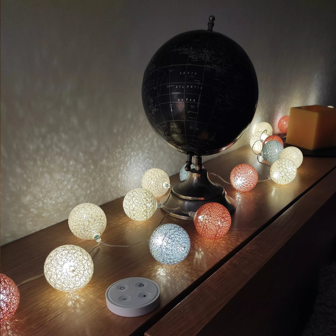 Venus ferngesteuerte LED Ball Light Girlande